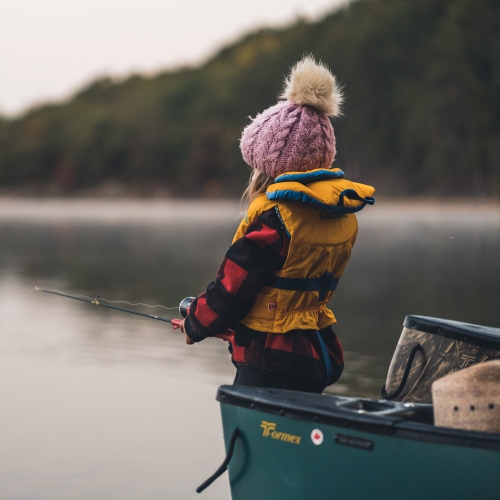 Salus Nimbus Child Floatation Vest - Blue Waves 30-60 lbs