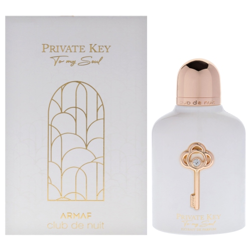 ARMAF  Club De Nuit Private Key to My Soul Premier Edition By for Unisex - 3.4 OZ Extrait De Parfum Spray