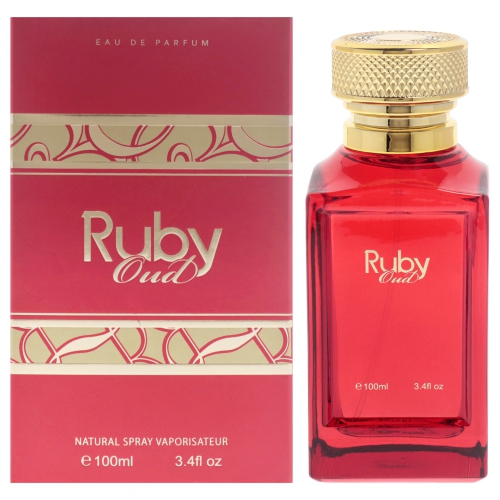 FINE PERFUMERY  Ruby Oud By for Unisex - 3.4 OZ Edp Spray