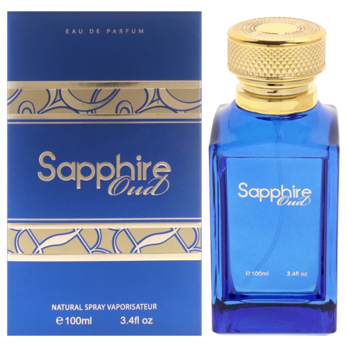 FINE PERFUMERY  Sapphire Oud By for Unisex - 3.4 OZ Edp Spray