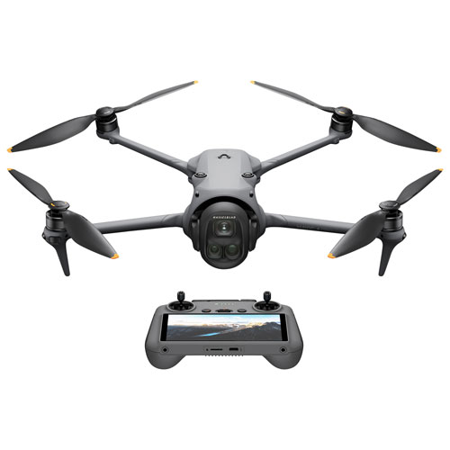 Image 1 de 18.. Quadricoptère Mavic 4 Pro de DJI avec caméra et radiocommande - Noir