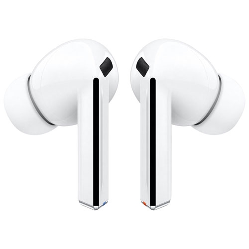 Refurbished - Samsung Galaxy Buds3 Pro In-Ear Noise Cancelling True Wireless Earbuds - White