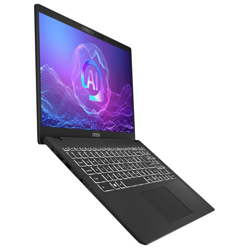 MSI Modern 15 H AI 15.6" Touchscreen Laptop - Black (Intel Core Ultra 9 - 285H/32GB RAM/1TB SSD)