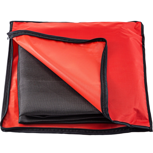 VEVOR 8 x 10 FT Welding Blanket, Fire Blanket Fiberglass Blanket Heavy-Duty Fire Retardant Blanket For Easy Hanging and Protection from Sparks &