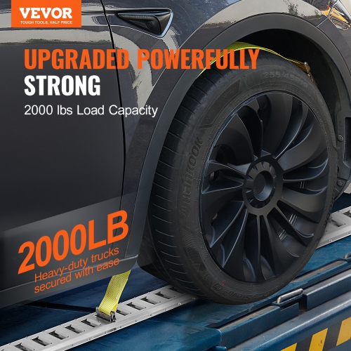 VEVOR 24PCS E Track Tie-Down Rail Kit, 5' E-Tracks Set Includes 8 Steel Rails & 8 O-Ring Anchors & 8 Tie-Offs with D-Ring, Versatile Securing
