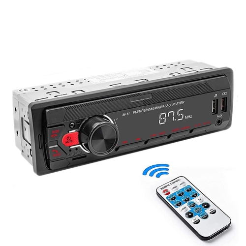 Lecteur MP3 mains libres Bluetooth radio FM pour l'auto de 12&nbsp;V, récepteur Bluetooth coloré
