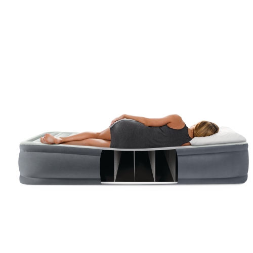 Intex Queen Premaire I Elevated Airbed with Fiber-Tech Rp