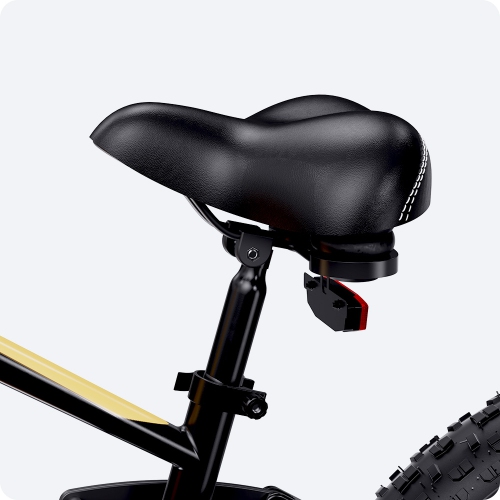 Vélo électrique à cadre bas à gros pneus CycUltra de CYCROWN - Vert jungle