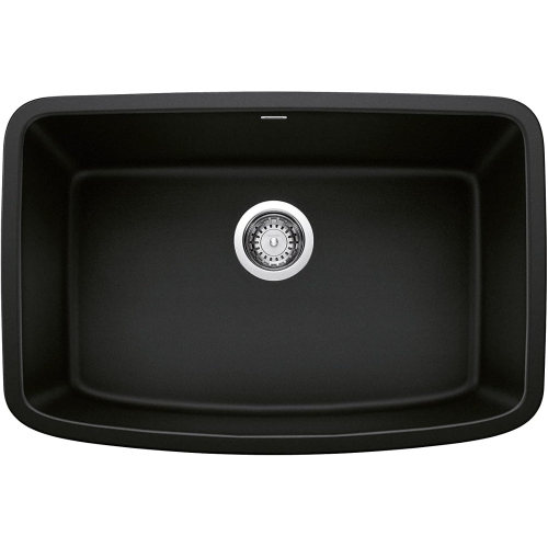 BLANCO  Valea 27" Kitchen Sink, Coal In Black