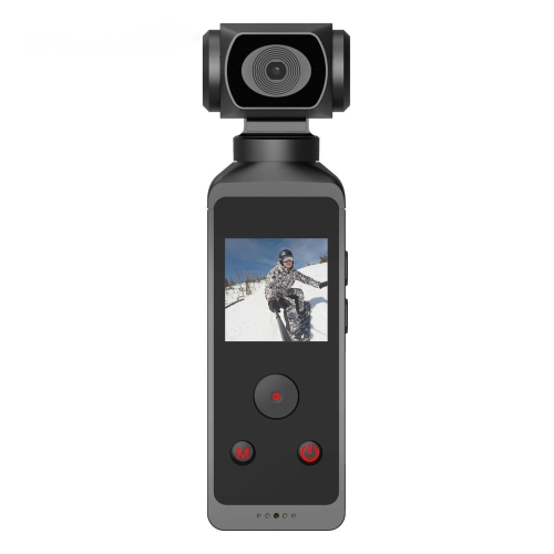 MYACUC  Pocket Action Camera, 16Mp 4K 30Fps Wifi Handheld Video Camera, Action Camera With HD Lcd Screen