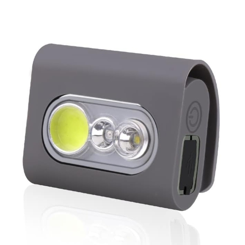 Clip-On Running Light, security Jogging LED Light with Strong Clip, USB Rechargeable Running Light