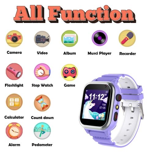 Children's Smart Watch Girls Boys - Smart Watch for Children Watches Age 4-12 Years with 26 Educational Games Toy Gifts