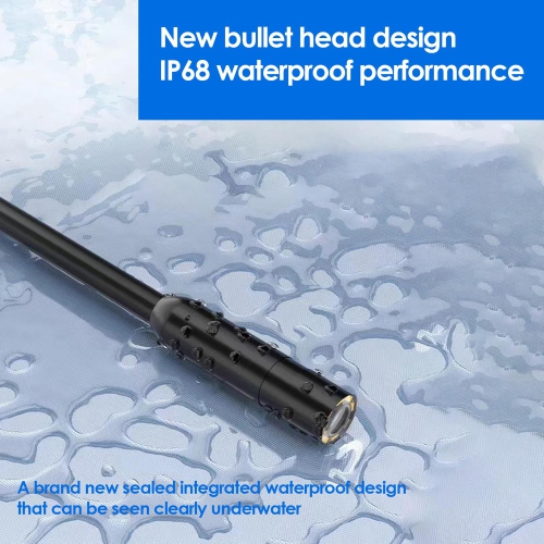 5.5MM Lens 10M Cable Inspection endoscop Android USB Endoscope Camera Led Light Borescopes Camera For PC Android Phone- Hardwire