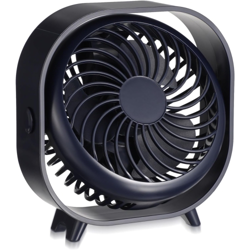 Ventilateur portatif ultra-silencieux｜Moteur c.c. importé｜Réglage à trois vitesses｜25&nbsp;dB faible bruit｜Autonomie de 8 heures｜Batterie