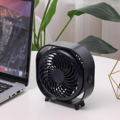 Ventilateur portatif ultra-silencieux｜Moteur c.c. importé｜Réglage à trois vitesses｜25&nbsp;dB faible bruit｜Autonomie de 8 heures｜Batterie