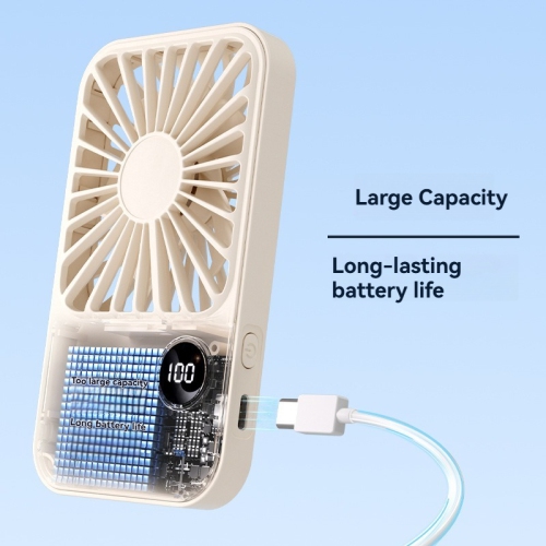 Ventilateur de carte mince de bureau, chargement USB, mini ventilateur portatif d'extérieur, support de bureau, grand ventilateur de table à vent