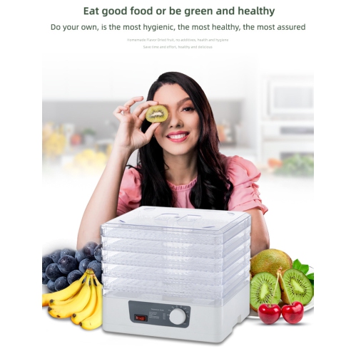 Stainless Steel Electric Food Dehydrator – 97% Nutrient Retention, 5-Layer Drying Rack, Digital LED Control for Healthy Snacks, Jerky, & DIY Recipes