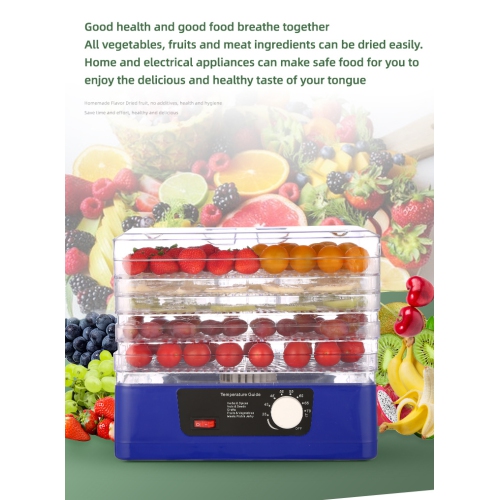 Stainless Steel Electric Food Dehydrator – 97% Nutrient Retention, 5-Layer Drying Rack, Digital LED Control for Healthy Snacks, Jerky, & DIY Recipes