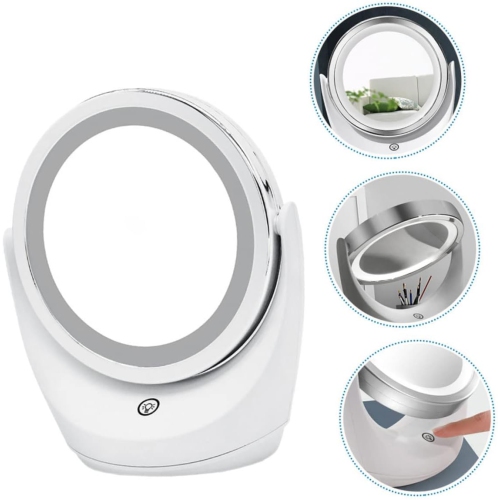 Smart dimming led makeup mirror with light desktop fill light dressing mirror