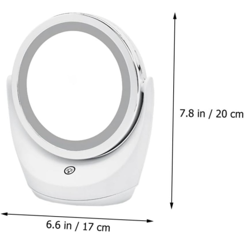 Smart dimming led makeup mirror with light desktop fill light dressing mirror
