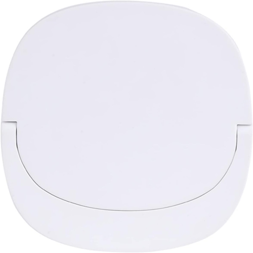 GREEN SCENIC  Portable Beauty Makeup Mirror USB Handheld Night Light Handheld Makeup Mirror-White