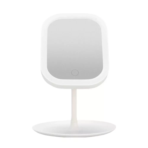 GREEN SCENIC  Square Lighted Makeup Mirror HD Touch Fill Light Led Makeup Mirror