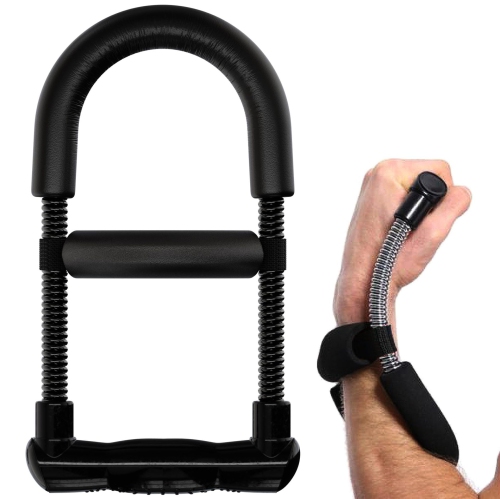 Image 1 of 5.. Forearm Wrist Strengthener Exerciser with Adjustable Tension for Improving Strength - Arm Grip Workout Strength Trainer for Starter