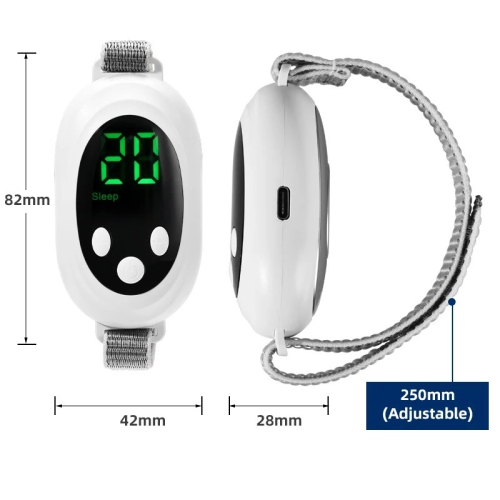 Appareil d'aide au sommeil manuel EMS Pulse of microcourrent Sleep Machine Insomnia Relief Anxiety Aide au sommeil, appareil de sommeil intelligent