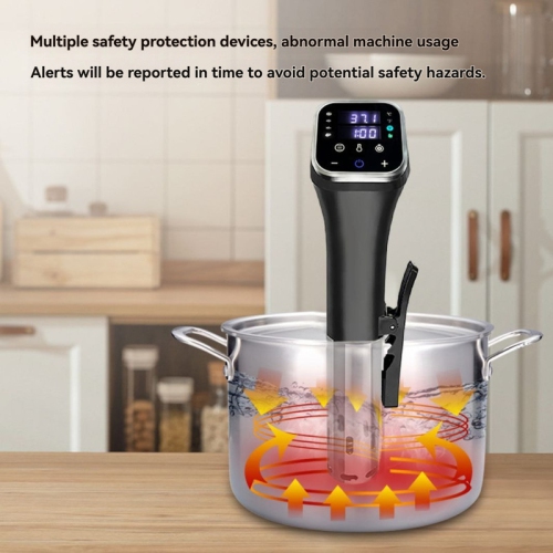 Precision Sous Vide Cooker with Lab-Grade Probe, ±0.1°C Control - Home and Commercial Slow Cooker for Steak, Eggs, Salmon