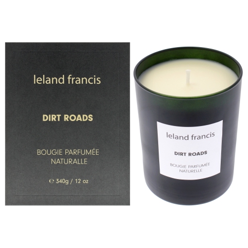 Bougie parfumée - Dirt Roads par Leland Francis pour Unisexe - 12&nbsp;oz Candle