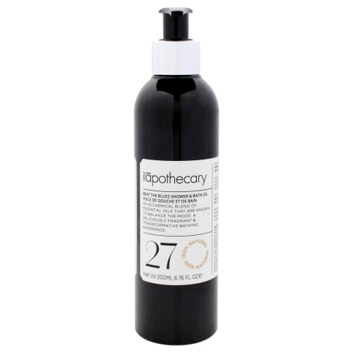 Beat The Blues Shower and Bath Oil by Ilapothecary for Unisex - 6.76 oz Oil