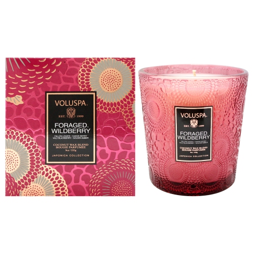 Foraged Wildberry - Classique par Voluspa pour unisexe - 9&nbsp;oz Candle