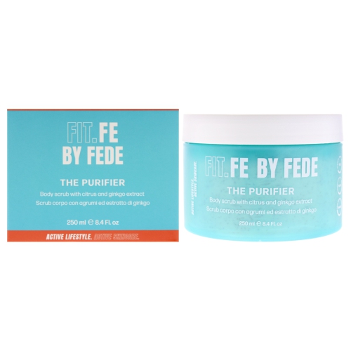 FIT.FE BY FEDE  The Purifying Body Scrub By for Women - 8.4 OZ Body Scrub