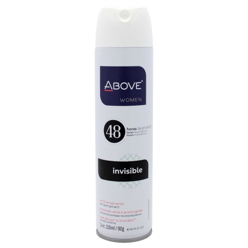 48 Hours Antiperspirant Deodorant - Invisible by Above for Women - 3.1 oz Deodorant Spray