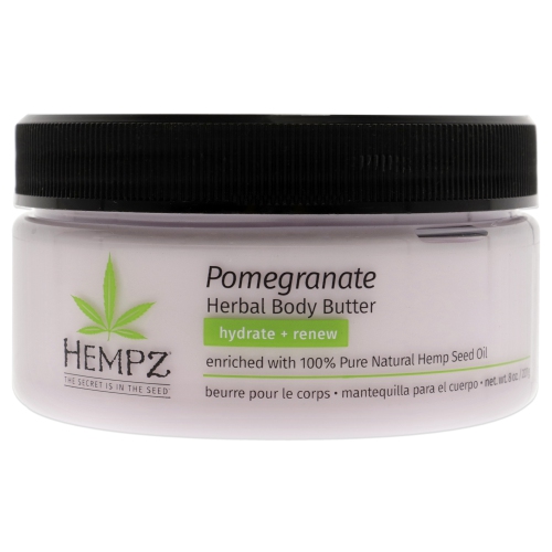 Pomegranate Herbal Body Butter by Hempz for Unisex - 8 oz Body Butter