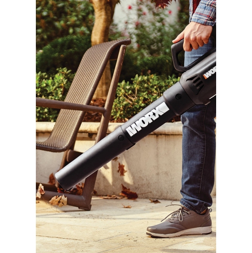 Worx - 20V Cordless String Trimmer WG163 and Leaf Blower WG547 Combo w/Batteries & Charger