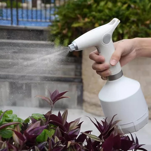 Rechargeable USB Electric Spray Bottle Plant Mister Sprayer, 1L