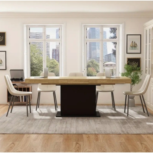 78.7"W Extendable Table, Dining Table, Meeting Table, and Workstation.