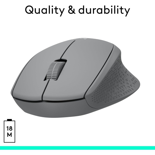 Remis à neuf Souris sans fil SILENCIEUSE M330 de Logitech, 2,4&nbsp;GHz avec récepteur USB, suivi optique, silencieuse et légère, longue autonomie,