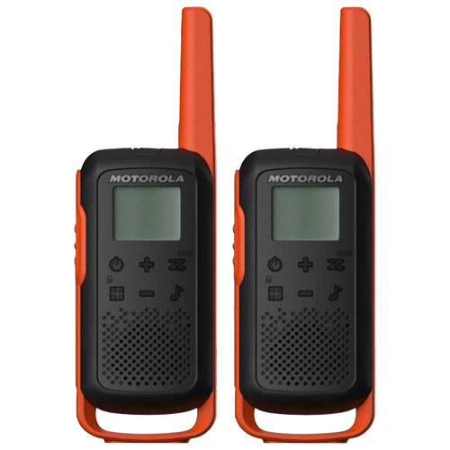 Motorola Talkabout T275C 40 km 2-Way Radios with Accessories - 2 Pack