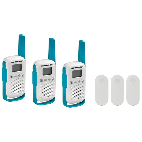 Motorola Talkabout T114TP 25 km 2-Way Radios - 3 Pack