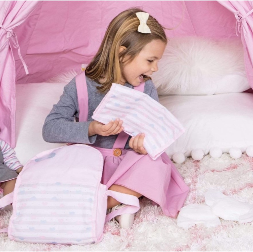 Pastel Pink Diaper Bag