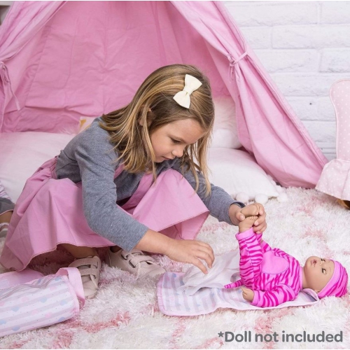 Pastel Pink Diaper Bag