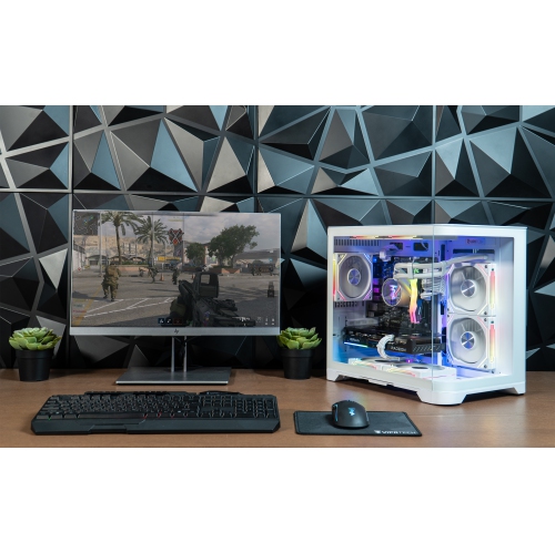 ViprTech Reaper 2.5 Gaming PC - AMD Ryzen 7 8700F, AMD RX 9060 XT 16GB, 16GB DDR5 RGB, 1TB NVMe SSD, Gold PSU, VR-Ready, Desktop Computer Prebuilt,