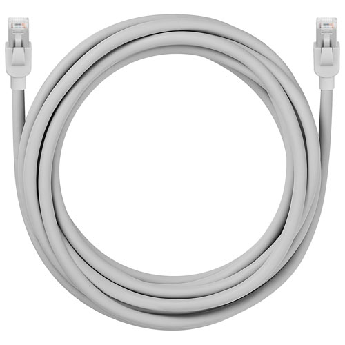 Câble Ethernet Cat 6A de 4,2 m d'Insignia - Gris - Exclusivité de Best Buy