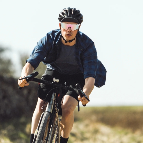 Cycling Glasses Polarized Sports Goggles Lenses for Men and Women for Bike Motorcycle Driving