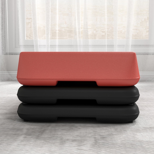 Soozier – Simulateur d'escalier d'aérobie réglable, 3 niveaux avec élévateurs, 4&nbsp;po, 6&nbsp;po, 8&nbsp;po, plateforme d'exercice pour