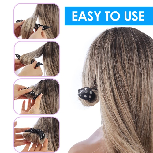 30pcs, 5 colors *6pcs Flexible Sponge Foam Curlers, Heatless Curlers Magic Soft Curlers