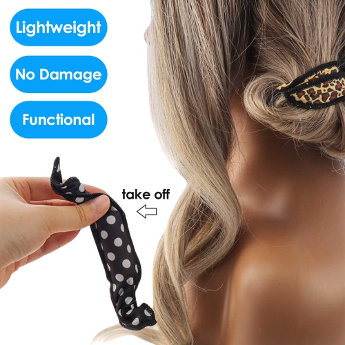 30pcs, 5 colors *6pcs Flexible Sponge Foam Curlers, Heatless Curlers Magic Soft Curlers