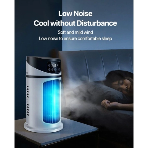 Portable Air Conditioner USB Mini Air Conditioner Fan Air Cooler Fan Water Cooling Fan Air Conditioning air cooler For Home Office